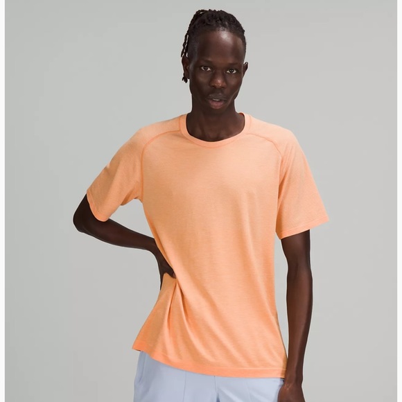 Lululemon Metal Vent Tech Short Sleeve Shirt 2.0 Stoney Peach/Warm Apricot - NWT - Picture 1 of 5